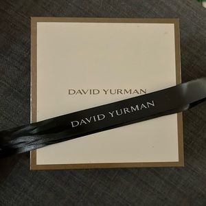 David Yurman Box and Ribbon - perfect condition